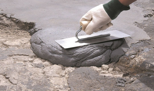 Concrete crack repair and restoration